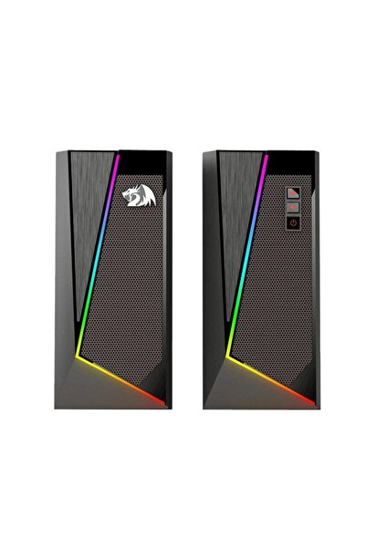 REDRAGON Boxe Anvil iluminare RGB, 5W RMS (2.5W x 2), Negru