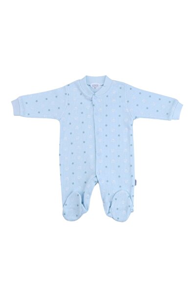 Sebi Bebe Yıldız Teddy Bear Baby Romper 9540