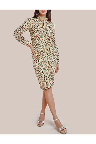 City Goddess Medium dress, Cream