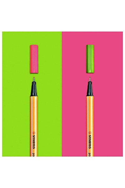 Stabilo point 88 fineliner, 50 pcs set, metal case