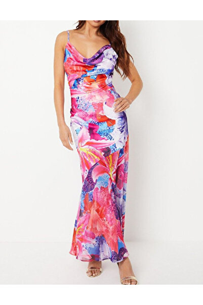Evendi Long dress, Mix colors