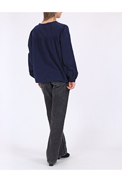 Vero Moda Shirt, Navy Blue