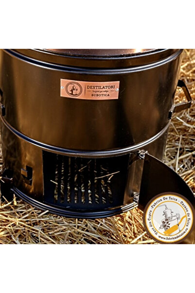 Destilatori Tuica 35 Liter Boiler with Mixer and Wood Firebox