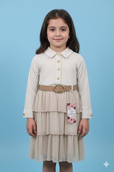 Puane فستان شيفون للفتيات