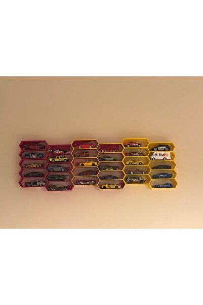 Blokizatech Oyuncak Araba Rafı Uyumlu 10 Arabalık 1 adet (Sipariş mesajınızda...