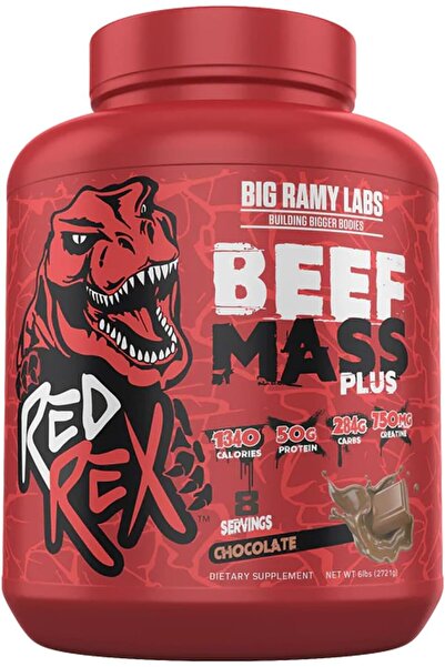 BIG RAMY LABS ريد ريكس لحم بقري ماس بلس - شوكولاتة، 6 رطل |