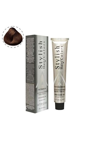 atricos Milano صبغة شعر أتريكوس AT 328 - 5.3 - 100 مل (بني ذهبي فاتح)