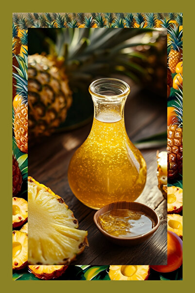 Mim and More Ananas Sirkesi 2'li Set – Doğal Fermantasyon, %100 Doğal ve Katkısız