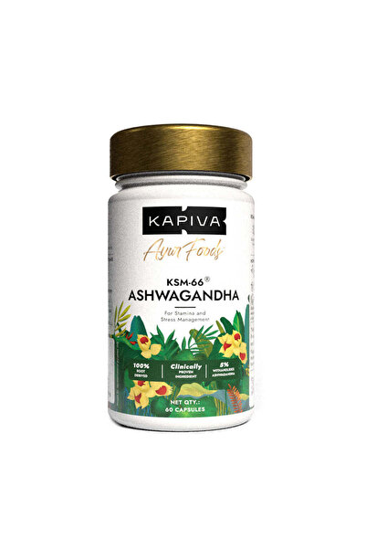KAPİVA KSM-66 Ashwagandha 60 Capsules