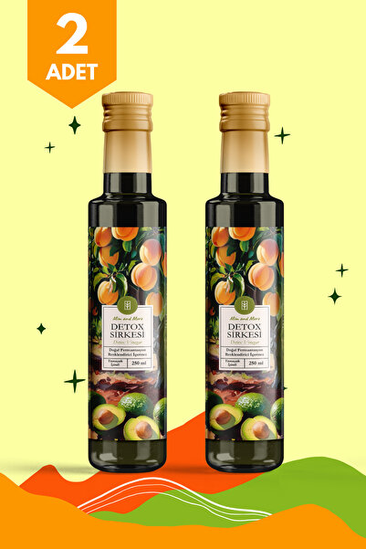 Mim and More Detox Sirkesi 2'li Set - Doğal Fermantasyon, %100 Doğal, Katkısı...