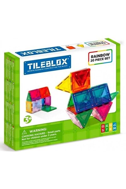 PLASTIC TILE Set de construcție Tileblox, 20 de piese, 215x185 mm, pentru cop...