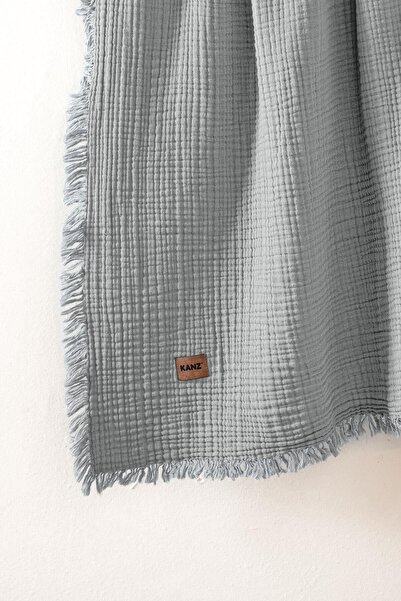 Budi Kanz Baby 4 Layer Muslin Blanket Knz-027 Gray