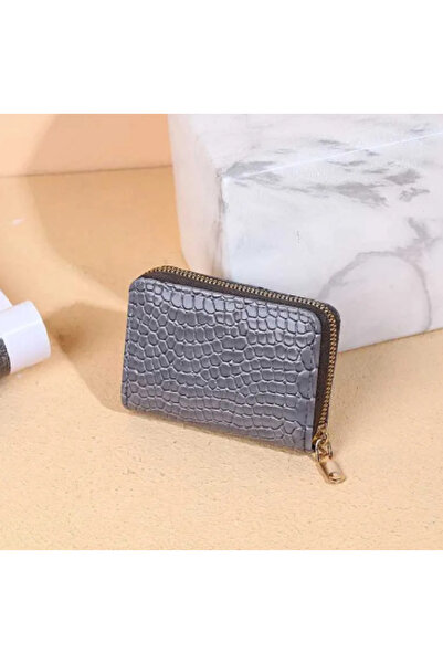 TChic Crocodile Patterned Multi-Compartment Card Holder