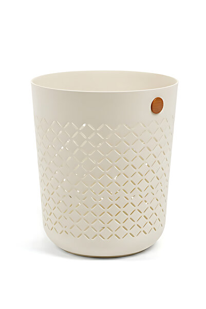 Bisbell Durable Plastic ware Dust Bin - Non-Toxic, Odorless 24x28cm Trash Can | BB4098