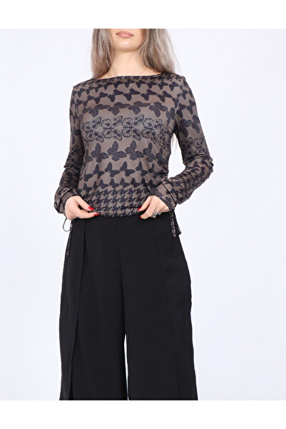 Something New Blouse, Brown