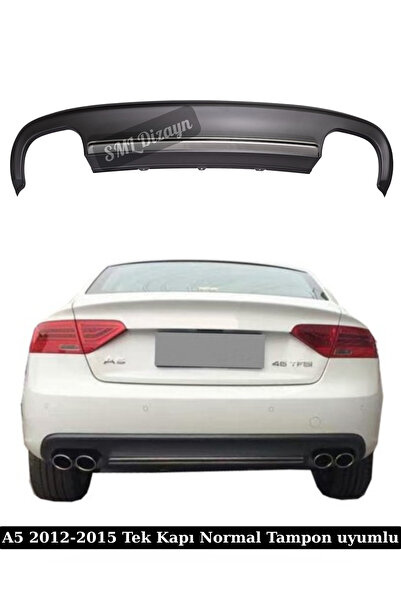 SML Dizayn Audi A5 Difüzör Coupe Difizör 2012-2015 Tek Kapı Standart Tampon u...