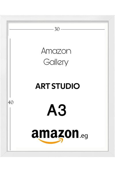 Generic Picture Frame (White-M, A3-30x40)
