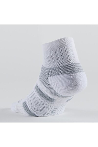 Decathlon جوارب تنس Artengo - جوارب متوسطة - للجنسين - 3 أزواج - أبيض / رمادي...