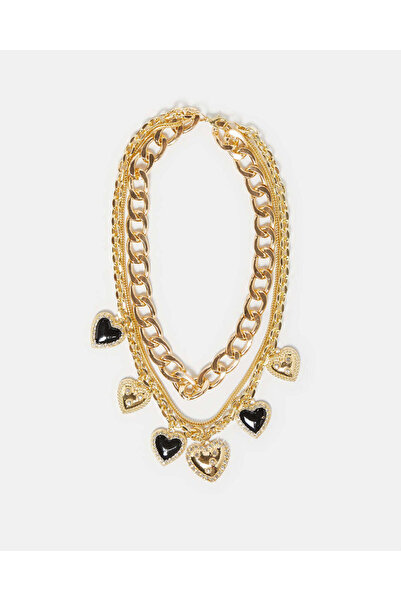 REDTAG قلادة نسائية مزينة بالذهب