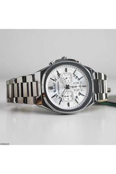Chaperone CH002225 Çelik Kordonlu Erkek Kol Saati