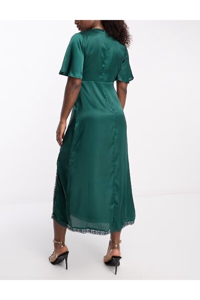 INFLUENCE Medium dress, Green