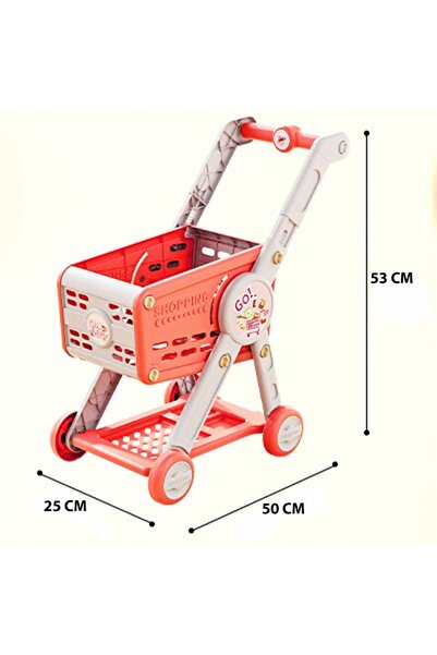 Matadi Shopping trolley with adjustable height and 30 accessories Home Supermarket Green
