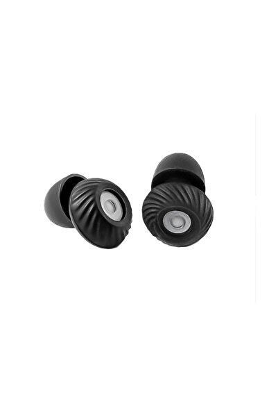 Fitli Earplugs Noise Protection Set + Carrying Case, Black