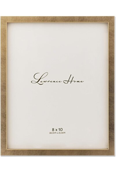 Lawrence Frames 8 W x 10-Inch H Chloe Contemporary Gold Picture Frame (708080)