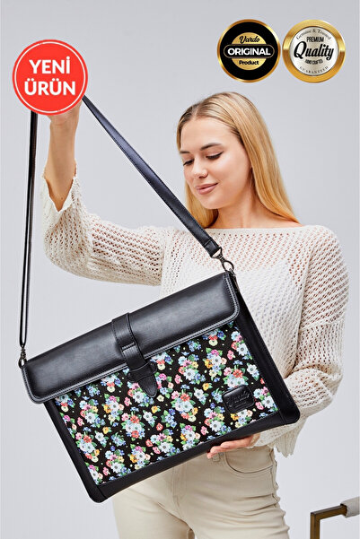 Vardo Helene Long Strap'' MacBook Pro-Air 14/13.3/13 Inch 38X26 Leather Case ...