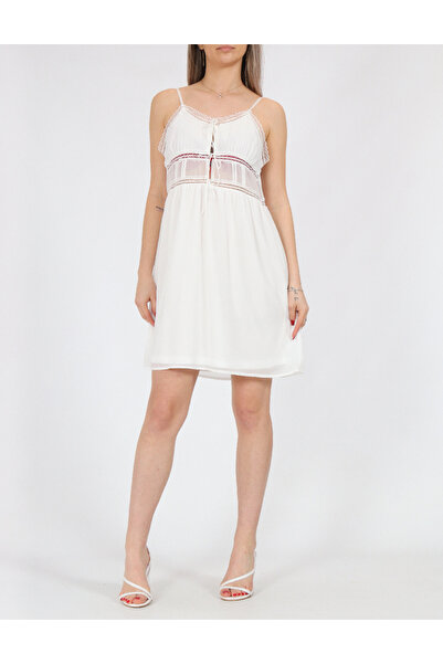 Noisy May Short dress, White