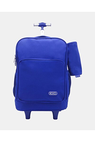 REDTAG حقيبة روكو البحرية بعجلات مع حافظة أقلام (18 بوصة)