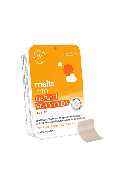 Wellbeing Nutrition Melts Natural Vitamin D3 and Astaxanthin