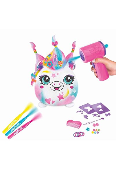 Canal Toys Airbrush Plush Hair'iffic Squish Pal AIR040 Set (Ages 6+)