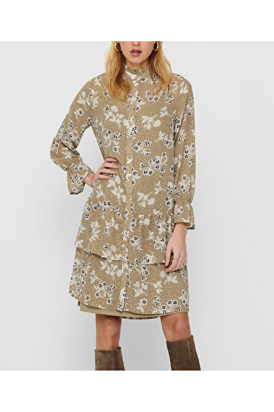 ONLY Short dress, Beige