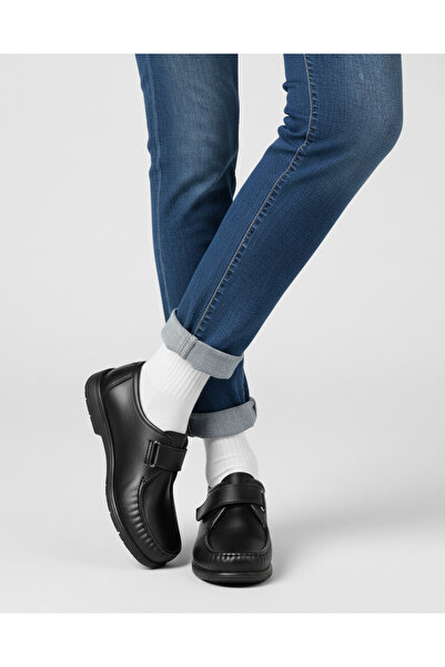 DAXİS Sportwear Company Pantofi de damă din piele naturală, cu velcro, confor...