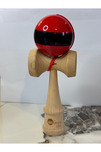 Krom Kendama KENDAMA KROM PRO USA BEST QUALITY 18cm Red Black