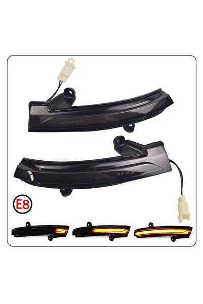 GizMondo LED Sequential Dynamic Mirror Turn Signals for Renault Megane 4 IV, Talisman, Clio 5 V (Smo