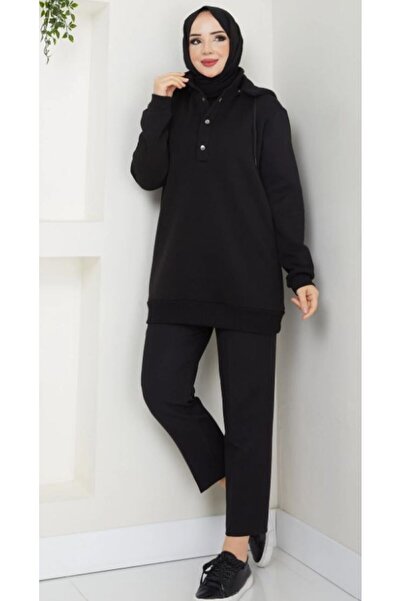 S7V7N EXCLUSIVE Hooded Fleece-Lined Sweatshirt