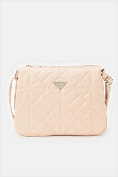 REDTAG حقيبة كروس نسائية وردية اللون مع غطاء كامل