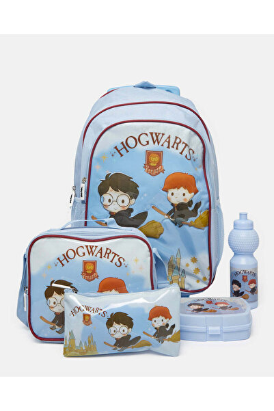 REDTAG مجموعة عربة هوجورتس زرقاء للأولاد (5 قطع)