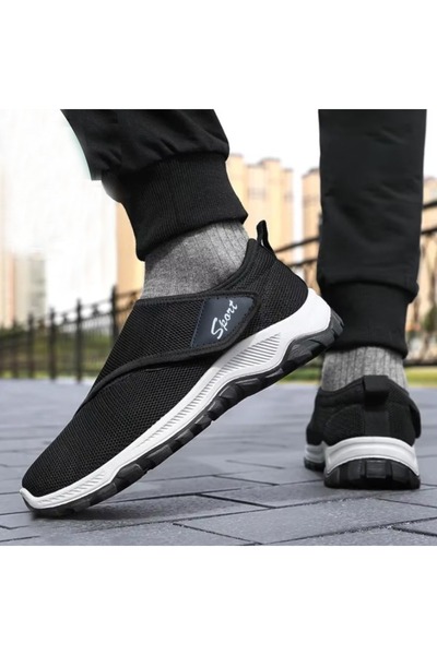 FASHION Breathable Desert Luxe EasyStep Mesh Slip-On Shoes for Men