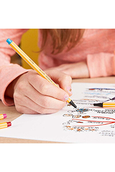 Stabilo point 88 fineliner, 20 colors set (15 + 5 neon)