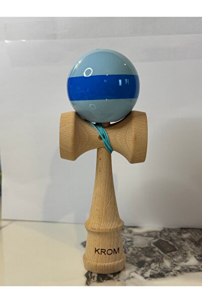 Krom Kendama Kendama Krom Pro USA Cea mai bună calitate 18 cm Cupe Mari Albastru Roz
