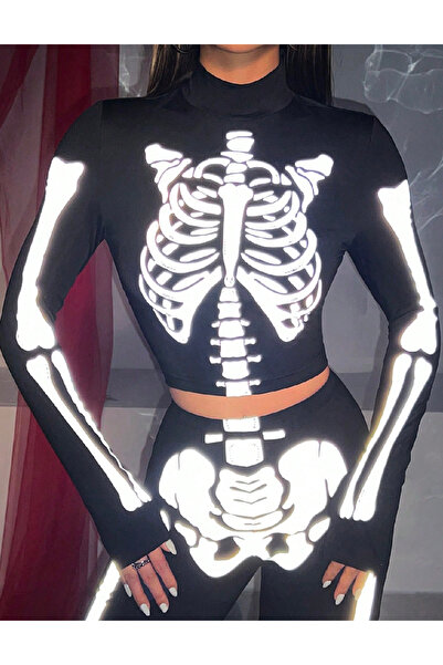 Evendi Top, Negru/Alb