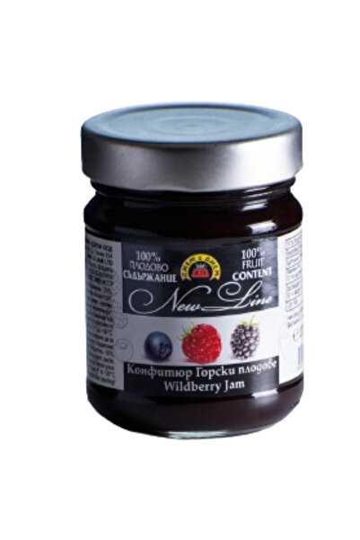 Jam&Jam GEM de Fructe de Padure, FARA ZAHAR ADAUGAT, 230g