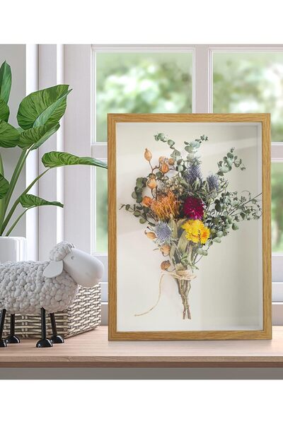 Longzhuo إطار صورة ثلاثي الأبعاد (خشب أصلي)