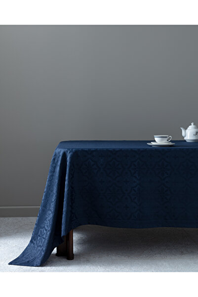 Madame Coco Pradines Masa Örtüsü - Lacivert - 160x300 cm