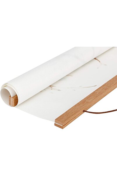 BPA Magnetic Poster Hanger Frame, Teak Wood, 17x24 in