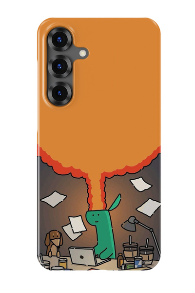 lelia حافظة هاتف شفافة متوافقة مع هاتف سامسونج جالاكسي S23 بلس مطبوع |   المج...