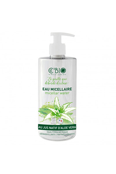 CEBIO apă micelară cu aloe vera 500 ml CE'BIO